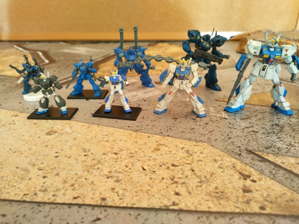 RX-78NT1 Gundam Alex and Kampfer