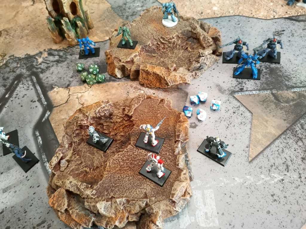 Gundam 1/400 Zaku II, Gouf, Dom, Kampfer