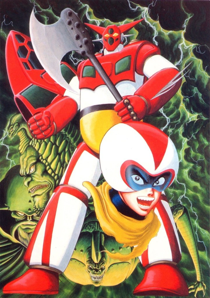 Getter 1 and Ryoma Nagare Emperor Gore