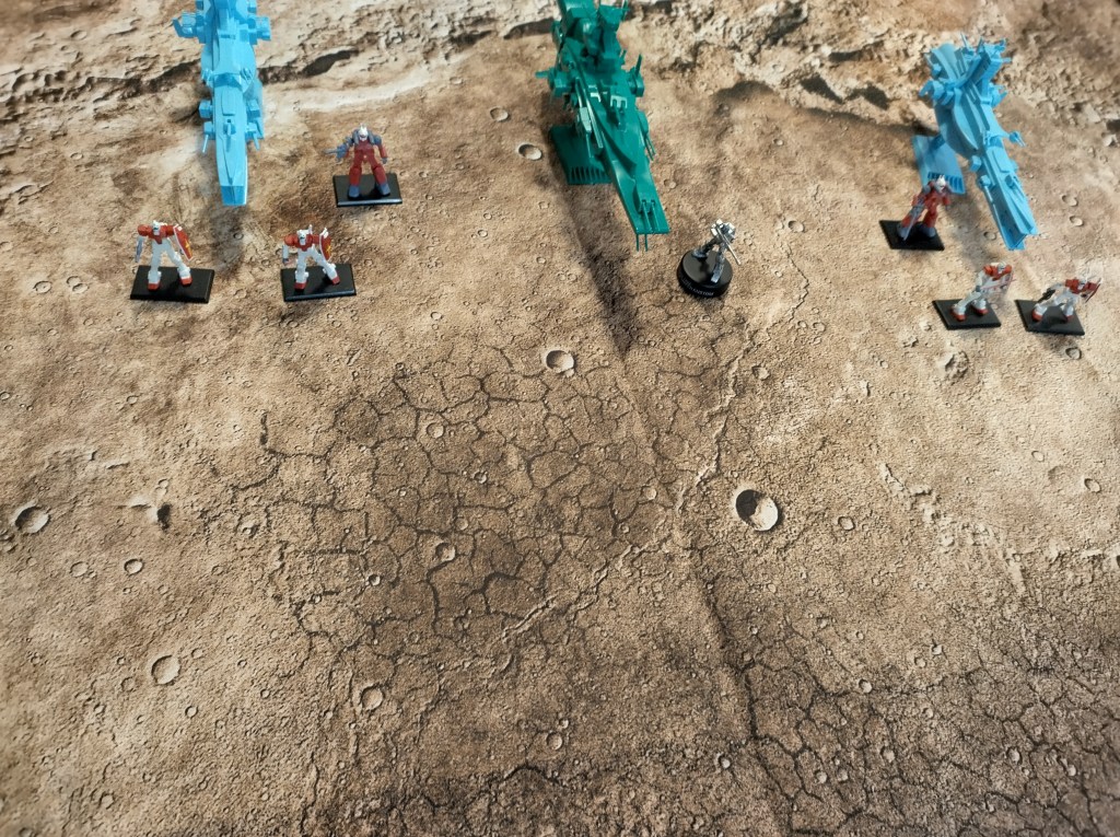 Magellan class Battleship Salamis Class Cruiser GM Sniper Custom Guncannon GM