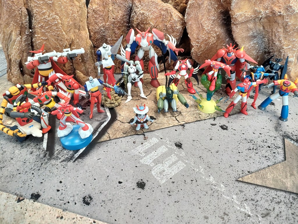 Getter Robo miniatures gashapon super minipla go nagai figure collection