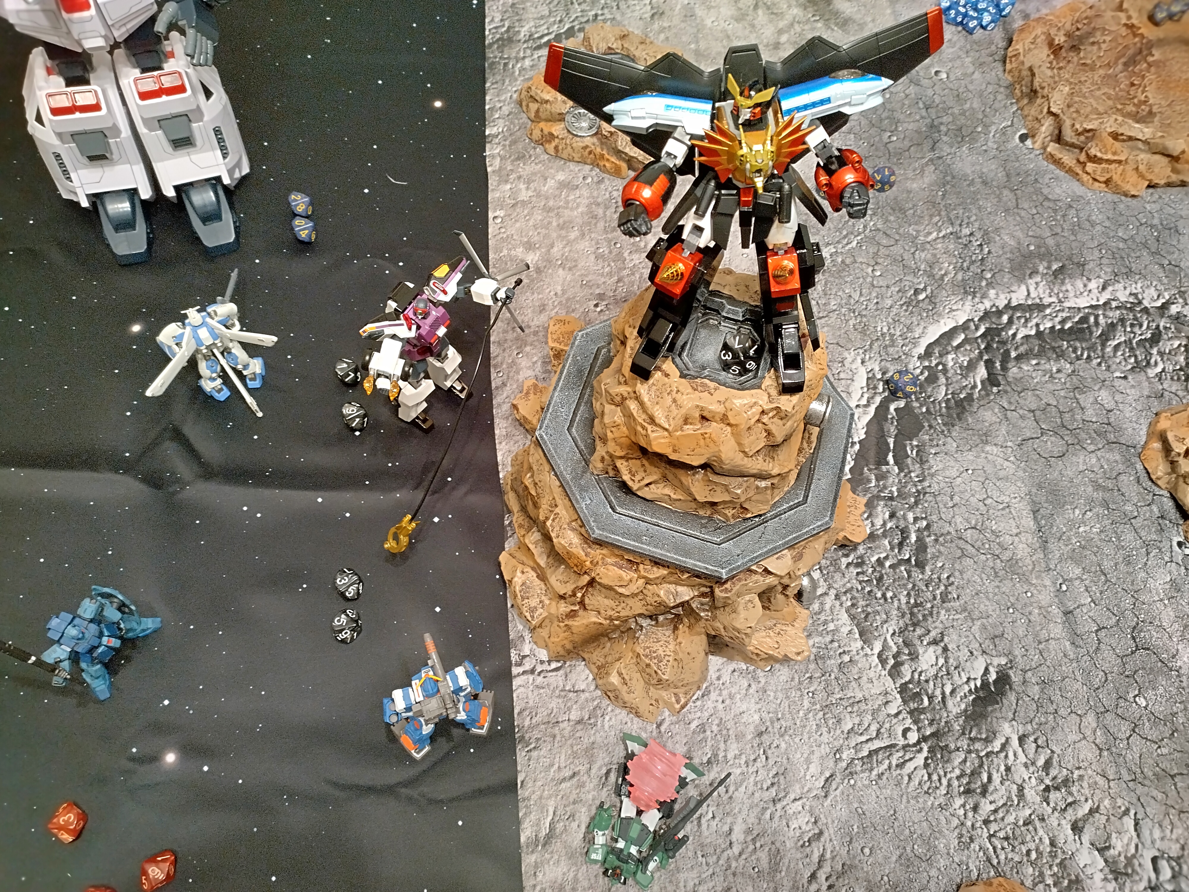 MS] Battle Report – GaoGaiGar vs the Zonderized Federation Lunar