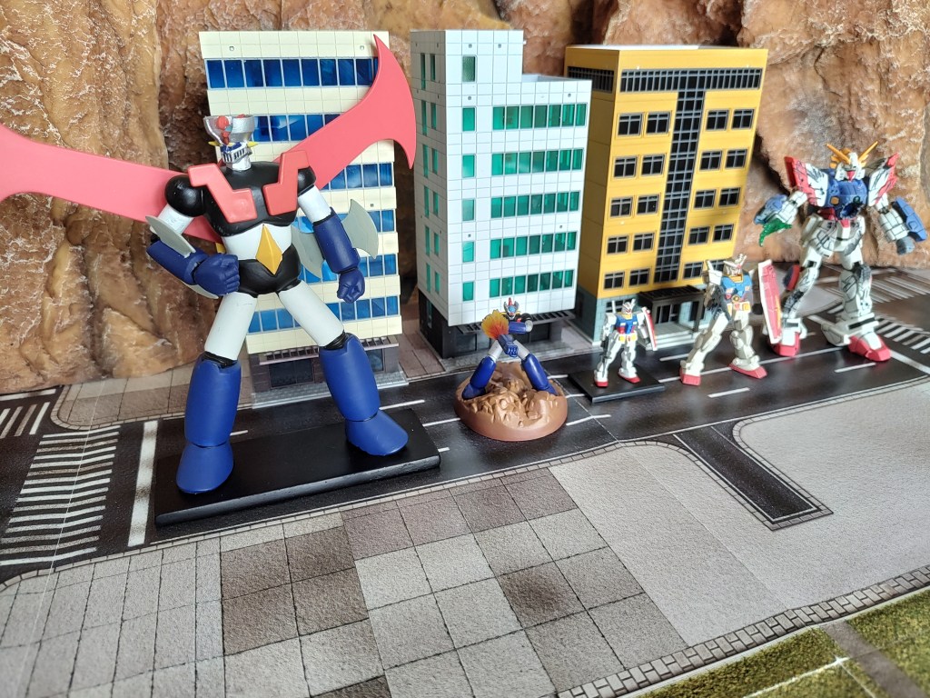 Mazinger Go Nagai Collection Gundam 1/400 Collection Shining Gundam MSIA N Scale Building