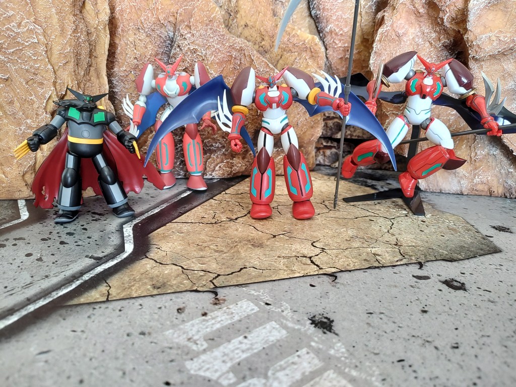 Shin Getter Robo Super Minipla SMP Revoltech Banpresto