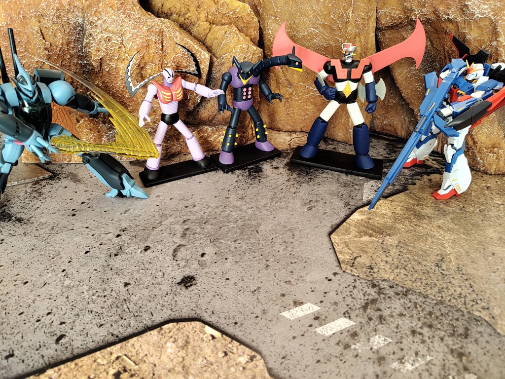 Robot Spirits Billbine, Zeta Gundam, Go Nagai FIgure Collection Mazinger