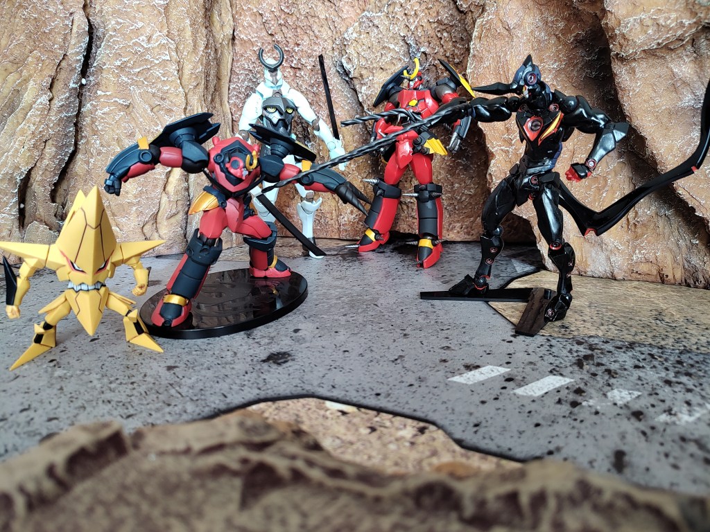 Revoltech Gurren Lagann Lazengann Enki